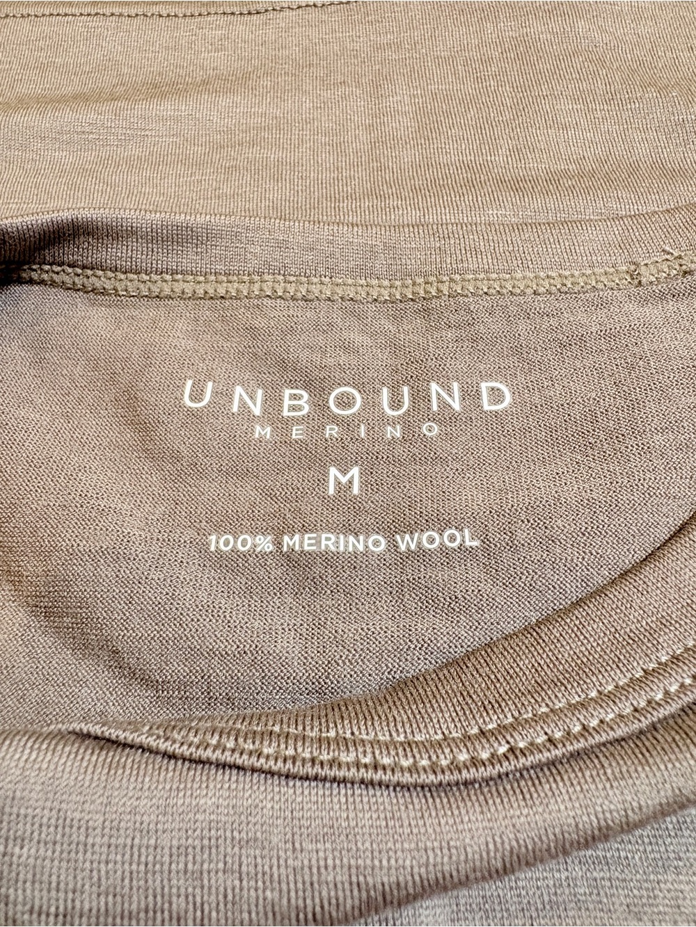 Unbound Merino Basic Crew Neck Tee Size Medium - Picture 8 of 9